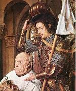 EYCK, Jan van The Madonna with Canon van der Paele Spain oil painting artist